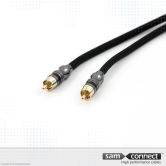 Coaxiale RCA kabel, 3m, m/m