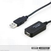 USB A naar Mini USB 2.0 koppelstuk, f/m