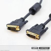 DVI-D Dual Link kabel, 5m, m/m