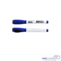 Planmarkers blauw met wisser